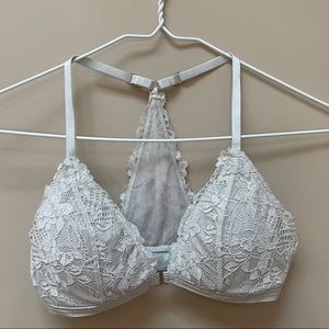 Abercrombie & Fitch Lace Bralette White